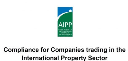 AIPP Compliance Guide for Companies trading in the International Property Sector
